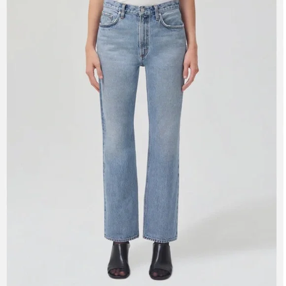 AGOLDE 90’s High Rise Vintage Boot in Sway - Picture 1 of 7